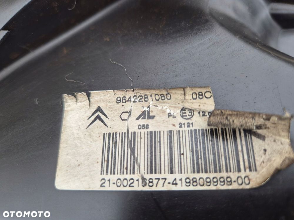 Citroen C2 komplet lamp.Oryginały AL.100.EU.2003- - 14