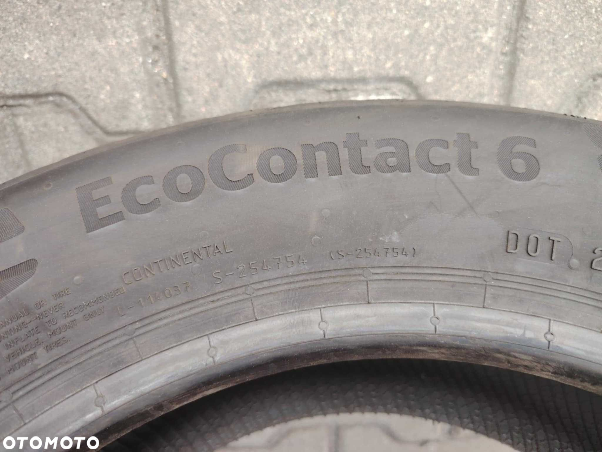 Opony letnie 175/65R14 Continental Ecocontact 6 nowe wysyłka w cenie ! - 7