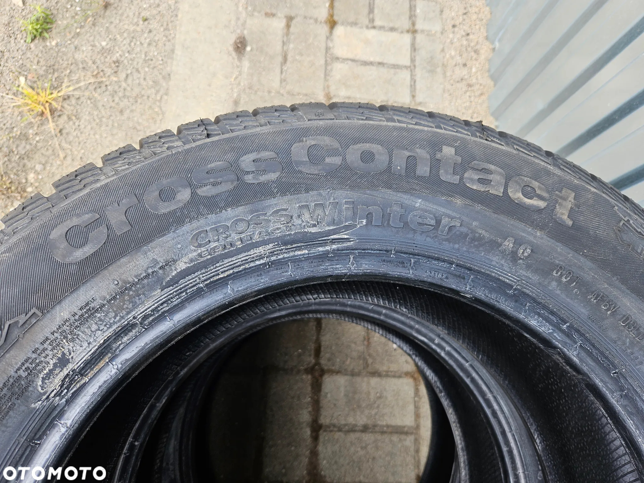 4 x OPONY CONTINENTAL CrossContact Winter 215/65/16 R16 98H. - 6
