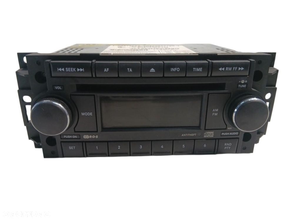 RADIO CD DODGE CALIBER P05064067AG BEZ KODU - 1
