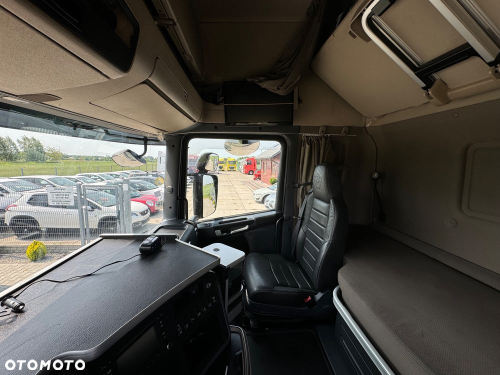 Scania R580 !! V8 !! Topline !! 6 poduszek !! Import France - 16