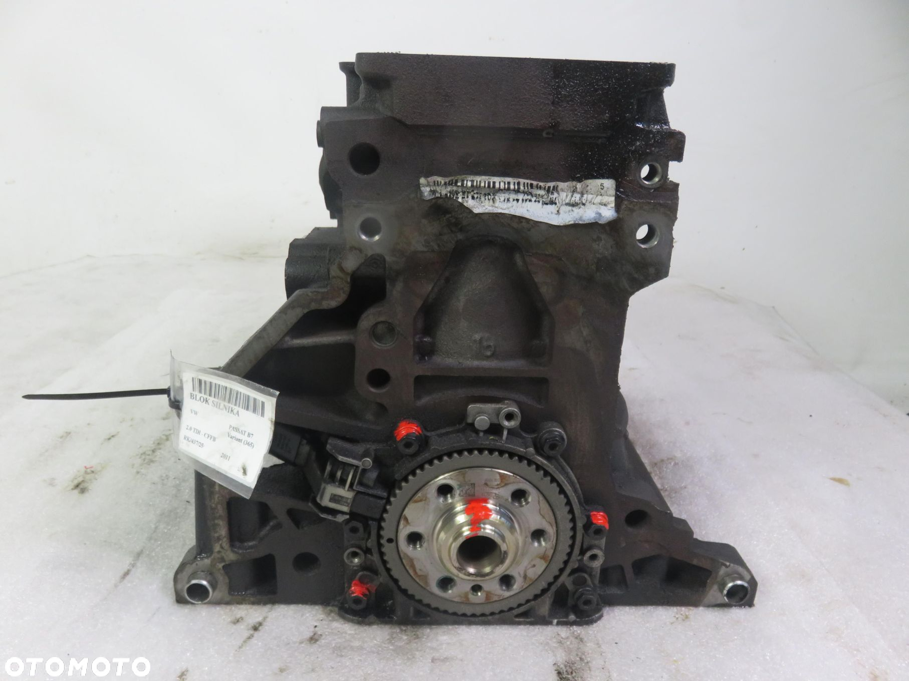 BLOK VW PASSAT B7 2.0 TDI 140 KM CFFB - 10