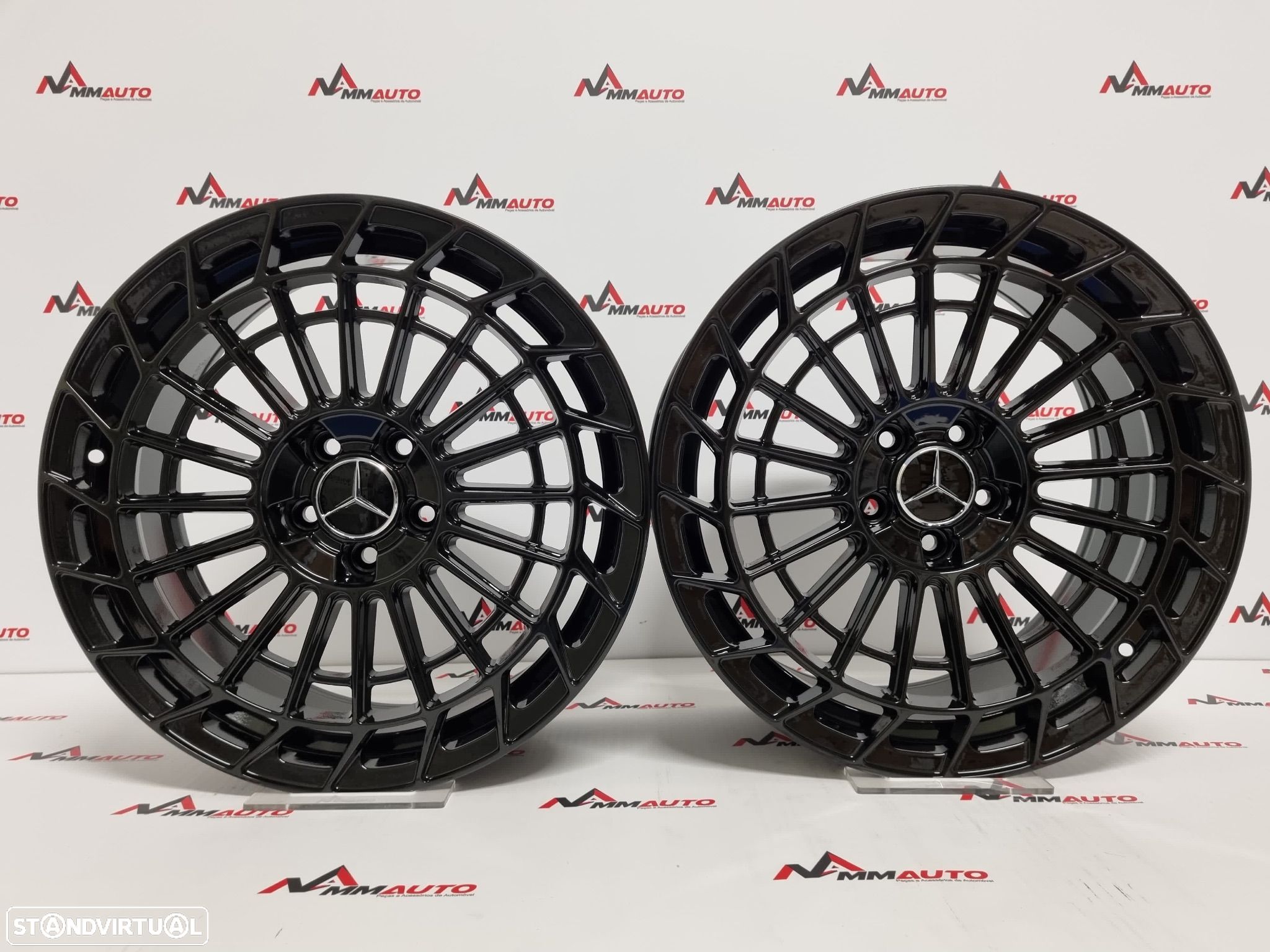 Jantes Mercedes Classe S S580 SRX06 Preto Brilho 19 - 1