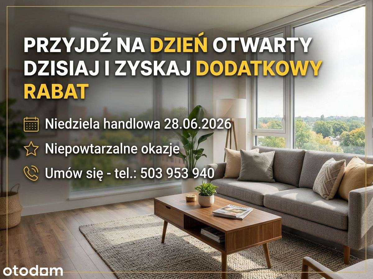 OKAZJA! Drzwi otwarte w Niedzielę! Przyjdź po BONUSY.