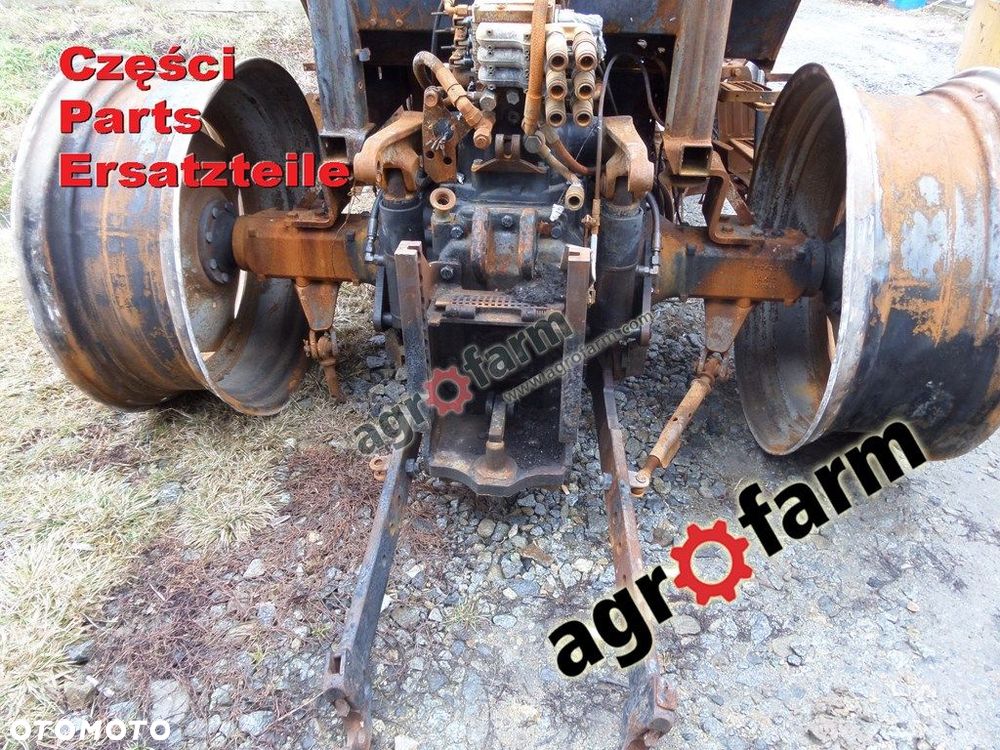 Case Maxxum części, silnik, skrzynia biegów, oś - 4