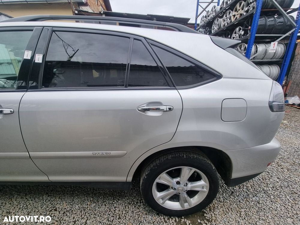 Usa Stanga Spate Lexus RX 400 H 2004 - 2009 SUV 4 Usi Classic Silver Metallic 1f7 (1264) - 2
