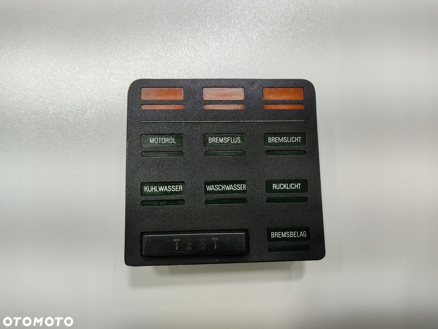 TEST PANEL VDO STEROWNIK WYŚWIETLACZ WSKAŹNIKÓW OLEJU BMW 7 E23 1977-1986 - 3