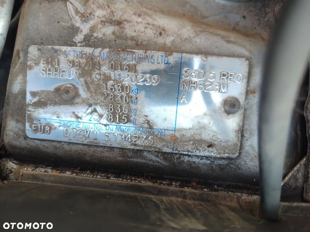 honda civic VII lift silnik 1.6 d16v1 skrzynia sanki belka przód tył wahacz zacisk zwrotnica - 2