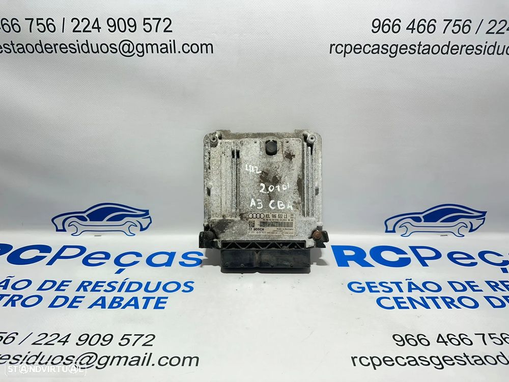 .Centralina Motor Original Bosch VAG Audi A3 8P CBA CBAB 2.0 TDi 03L906022LS 0281015823 EDC17CP14 2008 - 2012 - 1