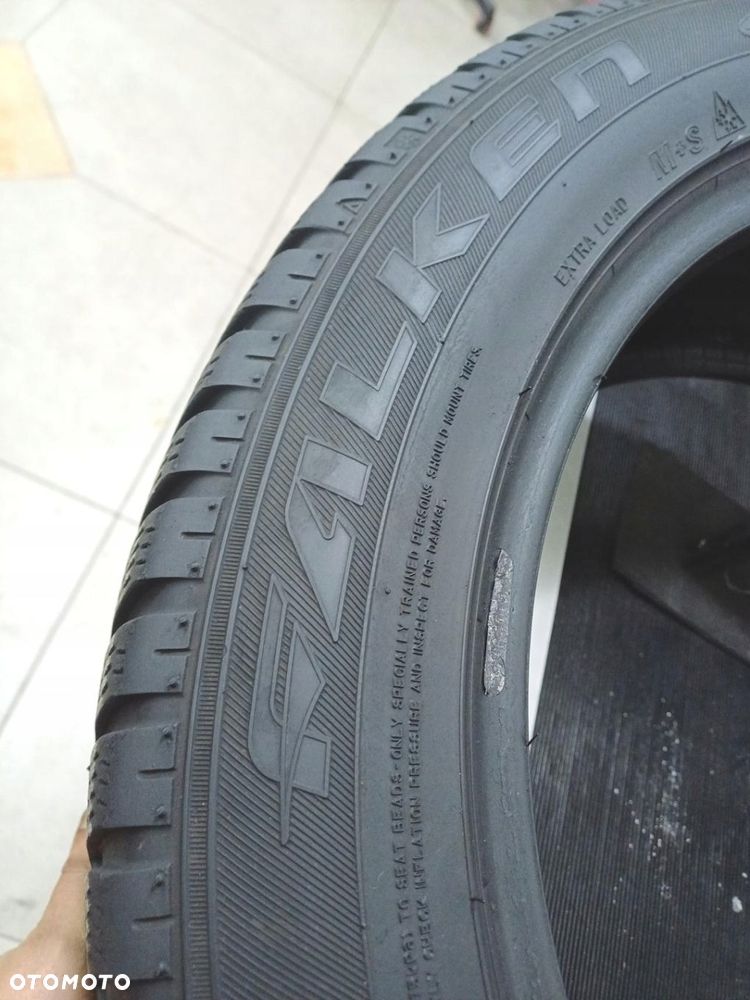 4x 215/55r17 falken opony zimowe7,5mm 52140 - 5