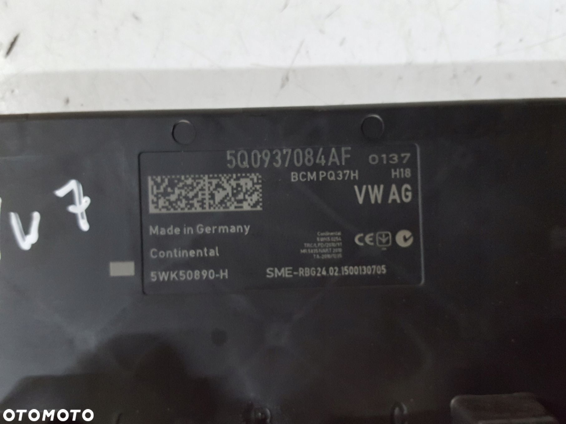 VW GOLF 7 VII 12-16r MODUŁ KOMFORTU BCM - 2
