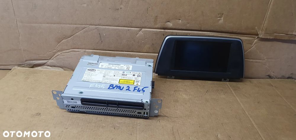Wyświetlacz ekran monitor radio radioodtwarzacz navi nawigacja BMW 2 F45 9317941 - 1
