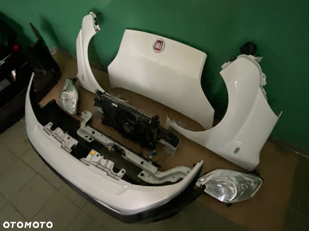 Fiat fiorino lift kod lakieru 249  bipper maska zderzak lampy 2xblotniki pas przedni - 4