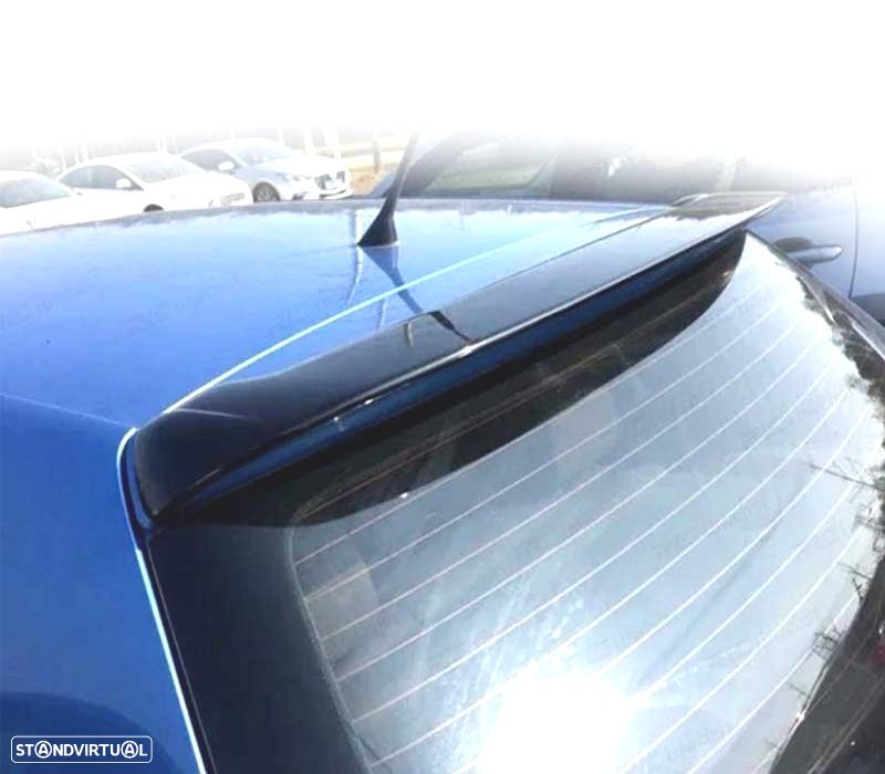 AILERON SPOILER VOLKSWAGEN VW POLO MK4 01-09 ABS PRETO BRILHANTE - 4