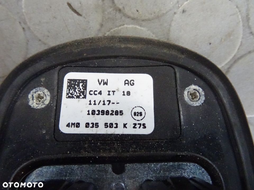 4M0035503K LZ7S antena GPS Audi A4 A5 Q7 A8 czesci - 2