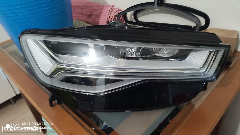 farol direito full Led Matrix Audi A6 - 1