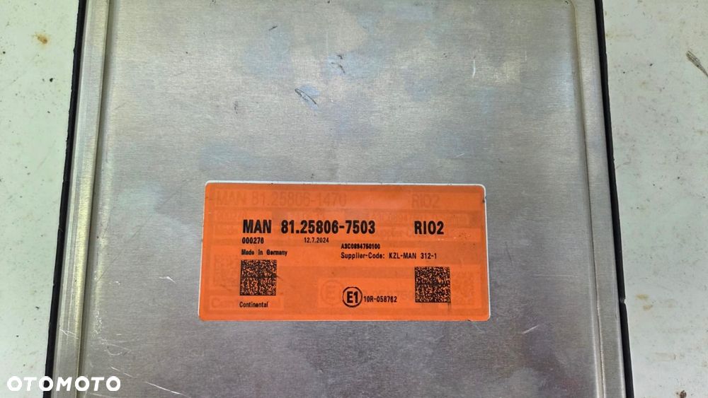 Sterownik komputer moduł Man 81258067503 - 2