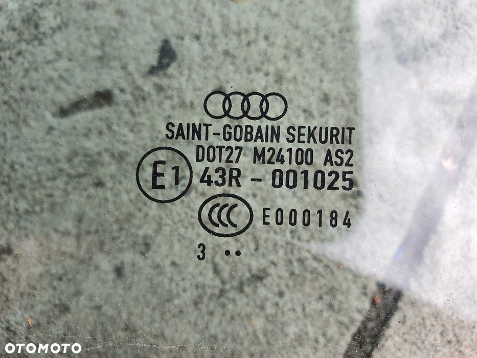 Audi A4 B6 B7 szyba tył kombi sedan ORYGINAŁ!!! - 5