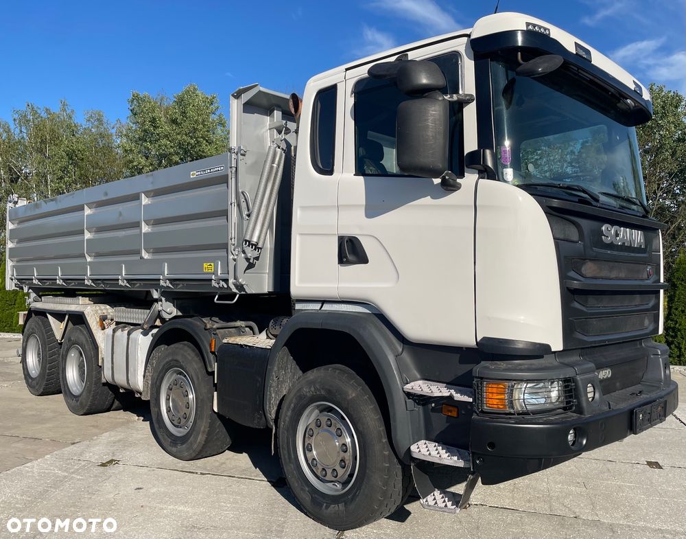Scania G450, 8X4, MEILLER - 2