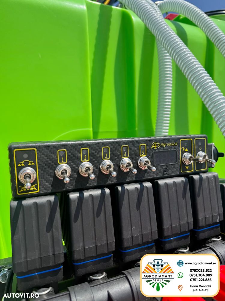 Alta DEMAROL SHOGUN 1200L Erbicidator Full Hidraulic + Electro-Distribuitor - 10