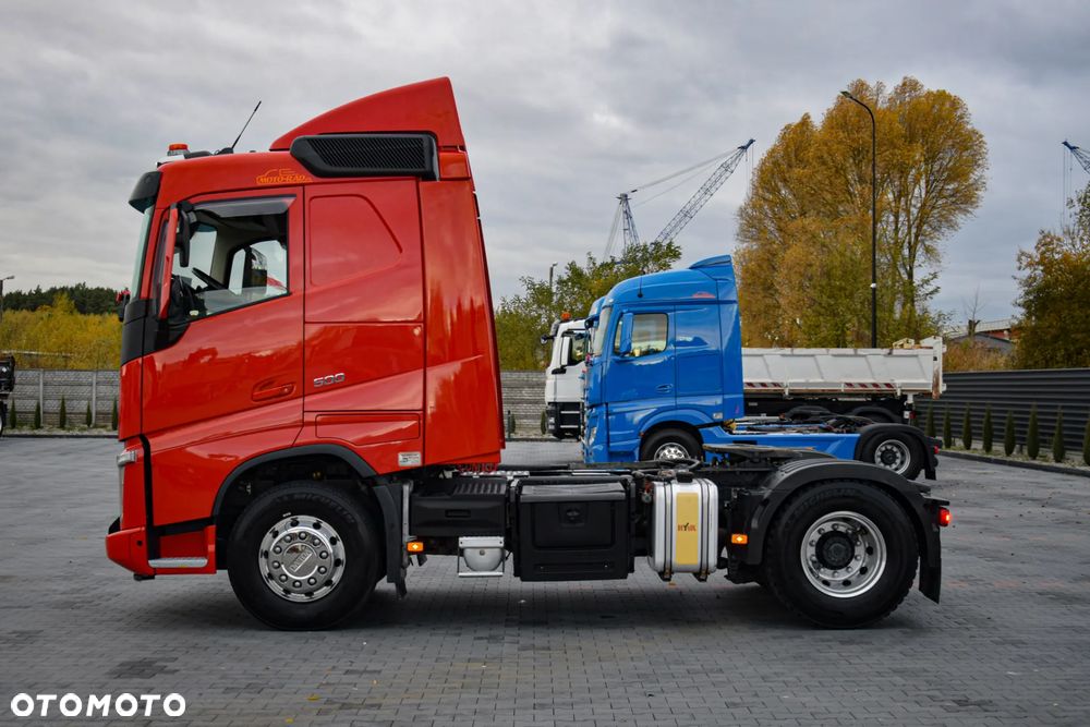 Volvo FH500 / NISKA KABINA / HYDRAULIKA / EURO 6 / ACC / LEDY / ALUFELGI / SERWISOWANY / SPROWADZONY - 8
