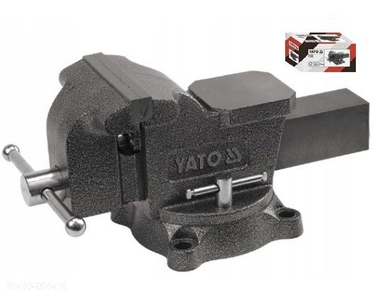 YATO IMADŁO ŚLUSARSKIE OBROTOWE MASZYNOWE ŻELIWNE 100MM 360st. YT-6501 - 5