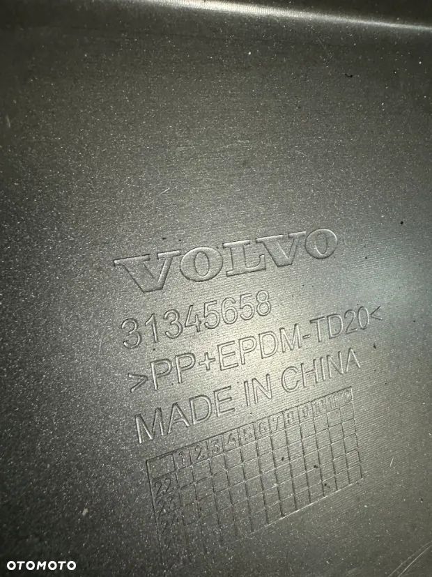 ZDERZAK PRZÓD PRZEDNI VOLVO EX-30 EX30 31345658 2023- CAŁY ORYGINAŁ - 7