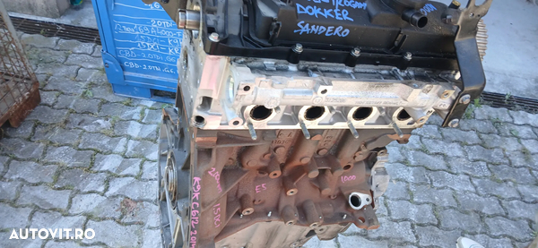 Motor K9KC612 Dacia Dokker Logan Lodgy 1.5 dci 2014