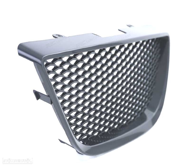 GRELHA FRONTAL SEM SÍMBOLO SEAT IBIZA 08-12 PRETO - 2