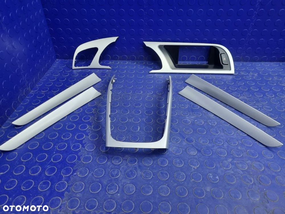 DEKORY listwy ozdobne AUDI A5 8T Sportback deski rozdzielczej komplet - 2