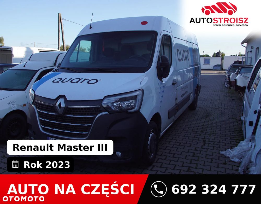 Auto na części - Renault Master III Lift 2.3 DCI 180 KM M9T726 PF6062 2023R Silnik Skrzynia Drzwi Maska Błotnik Zderzak Lampa Lusterko Klamka Szyba Deska Kokpit Sterownik Moduł Czujnik Licznik Panel Kierownica - 1