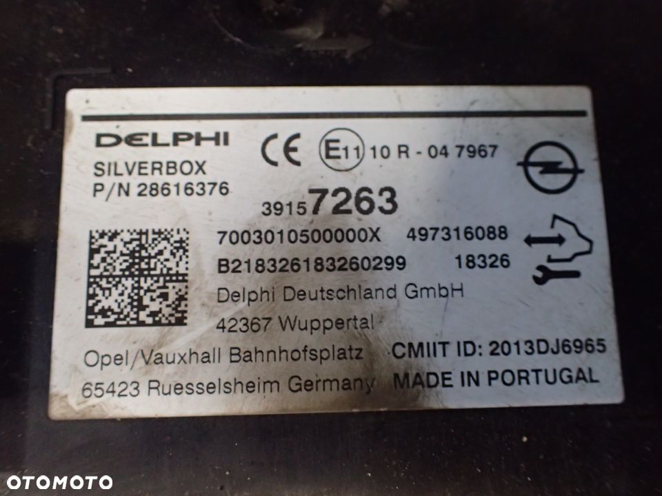 OPEL ASTRA K V 2018 MODUŁ RADIA SILVERBOX RADOM - 3