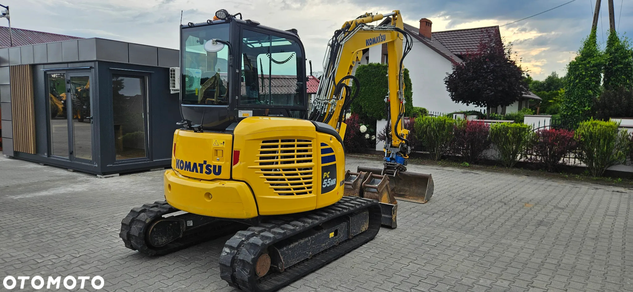 Komatsu PC55MR-5EO Rototilt! 2800Mtg! 3 łyżki! Sprowadzona! - 5