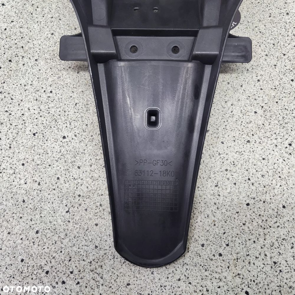 Mocowanie tablicy rejestracyjnej, ogon Suzuki SV 650 SV650 - 15