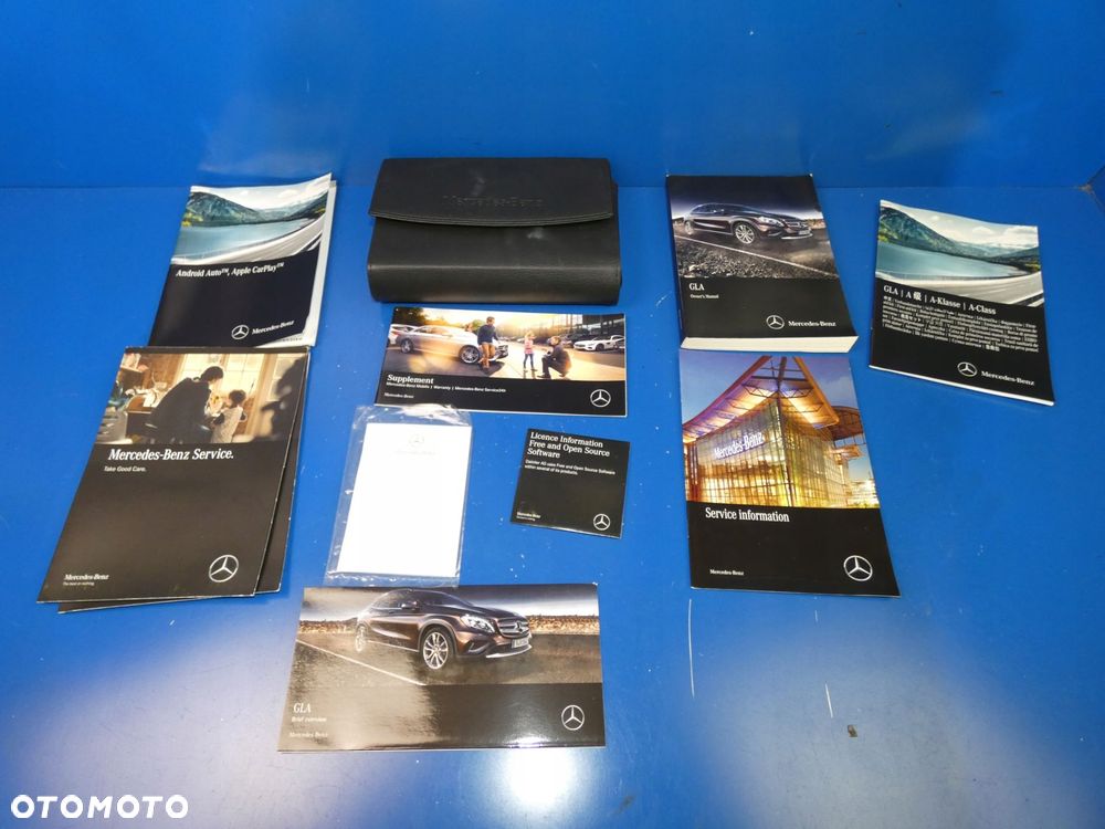 Mercedes GLA W156 X156 KSIĄZKI INSTRUKCJA OBSŁUGI ETUI POKROWIEC - 1