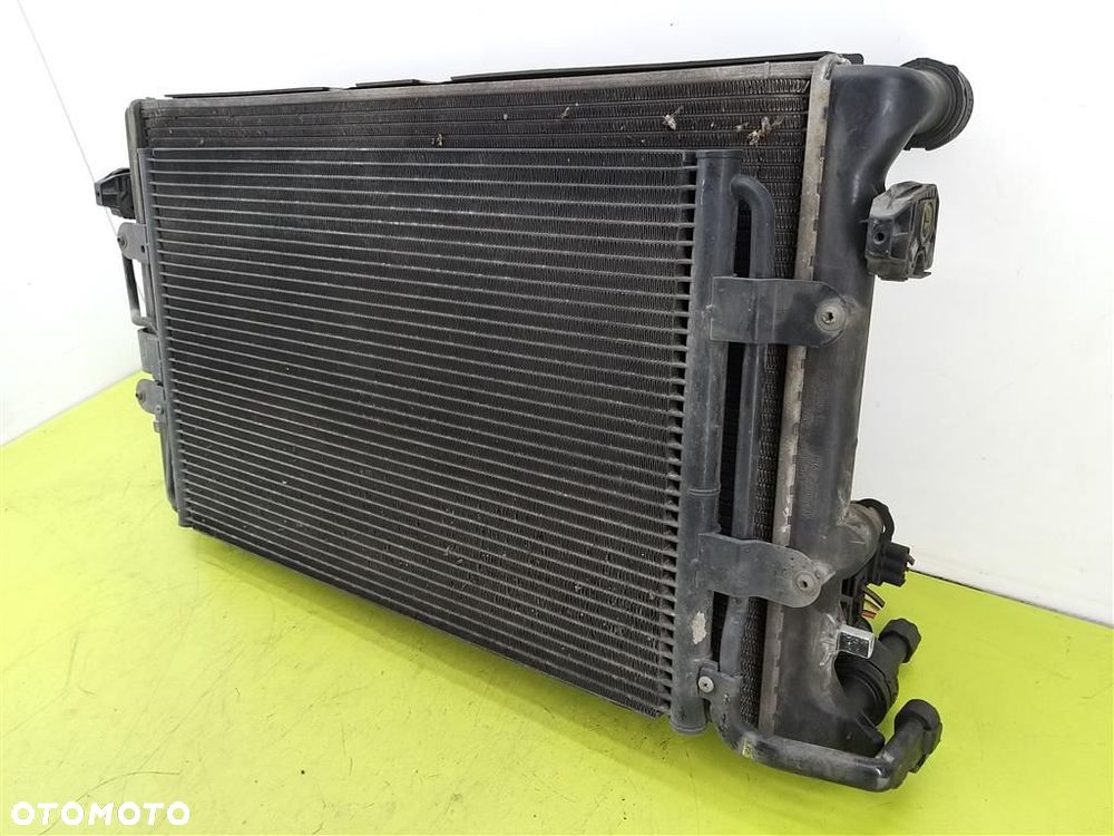 CHŁODNICA Chłodnice komplet Audi A3 8L 1996-2003 1J0820411D ORYGINAŁ - 10