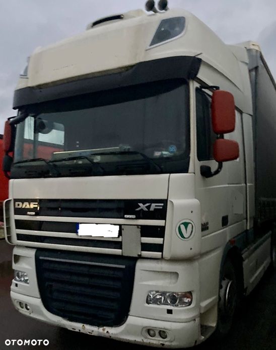 DAF XF 105.510 SSC MANUAL RETARDER STANDKLIMA FULLSPOJLERY KIPPERHYDRAULIKA 2xALUTANK LODÓWKA XENONY EURO 5 2011r - 2