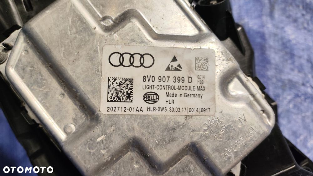REFLEKTOR LAMPA PRAWY PRZÓD FULL LED KOMPLETNY PRZETWORNICA MODUŁ EUROPA VW GOLF VII 7 LIFT GTE E-GOLF - 10
