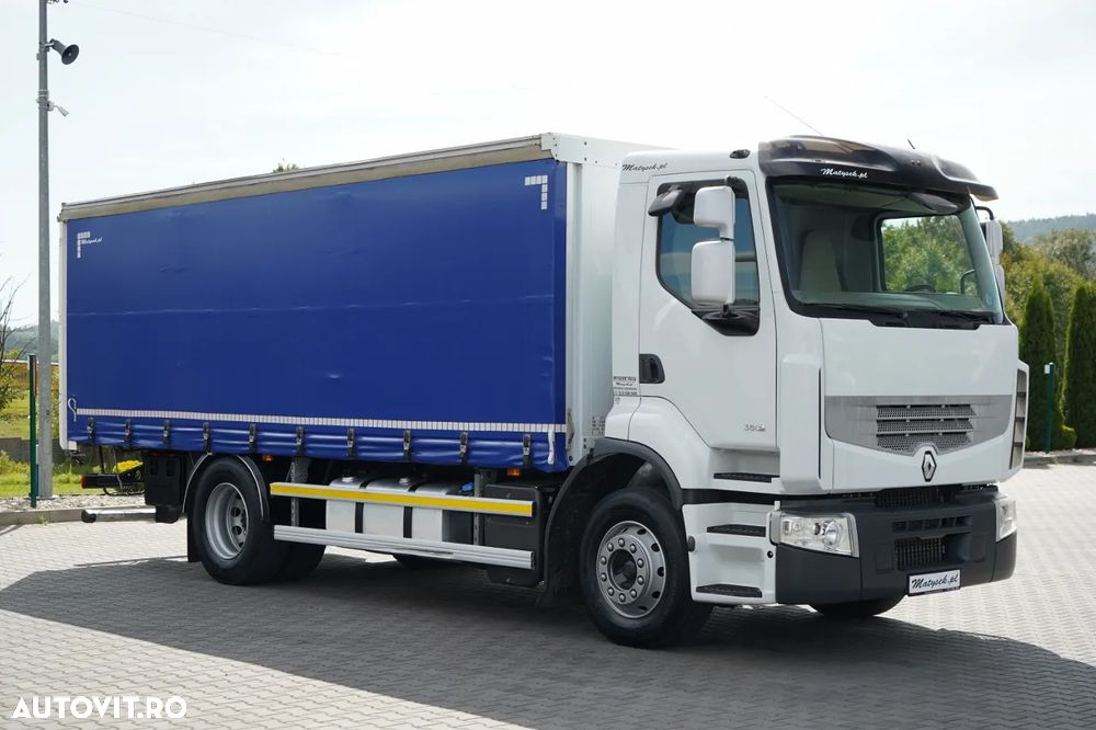Renault PREMIUM 380 DXI / CORTINĂ 6.2 M / 4x2 / FLEETBOARD / EURO 5 - 4