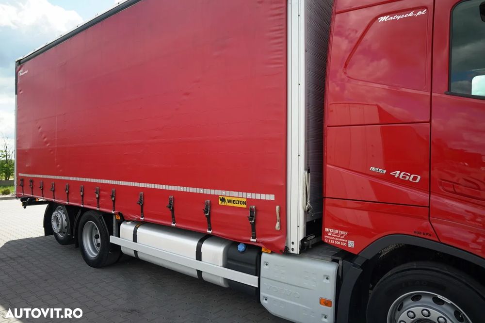 Volvo FH 460 / 7.4 M CORTINĂ / I-SAVE / I-PARK COOL / PUNTE RIDICATĂ / DIRECȚIE / CORTINĂ RANFORSATĂ - 13