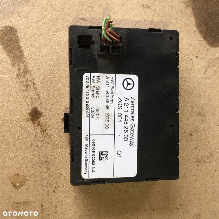 MODUŁ GATEWAY MERCEDES W211 A2114452600 - 1