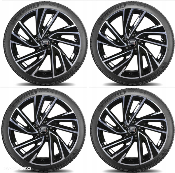 KOŁA ZIMOWE 19" 5X112 SEAT LEON MICHELIN 235/35/19 ZIMA NOWE