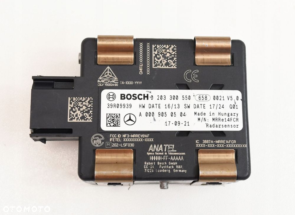 MERCEDES SENSOR MODUŁ RADAR DISTRONIC ORYGINAŁ - 2