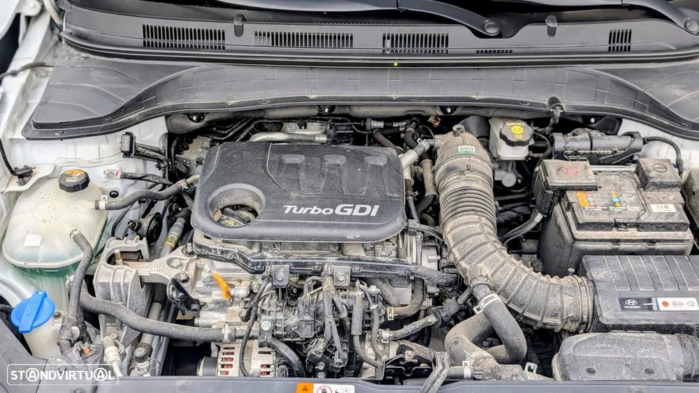 Hyundai Kauai 1.0 T-GDi Pele/Tecido Vermelho - 9