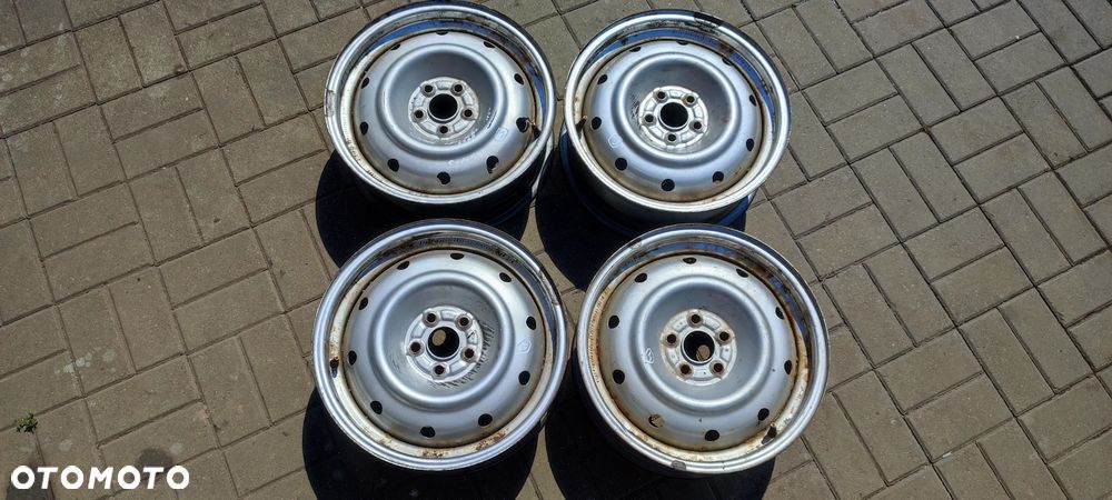 FELGI STALOWE KFZ9625 5x100 6.5Jx16 CALI ET48 SUBARU FORESTER 4 SZTUKI KOMPLET - 1