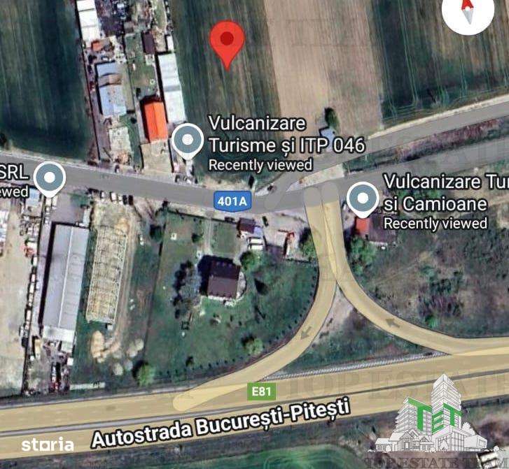 Teren comercial 7169mp la baza nod km35 pe A1 - Imagine principală: 2/8