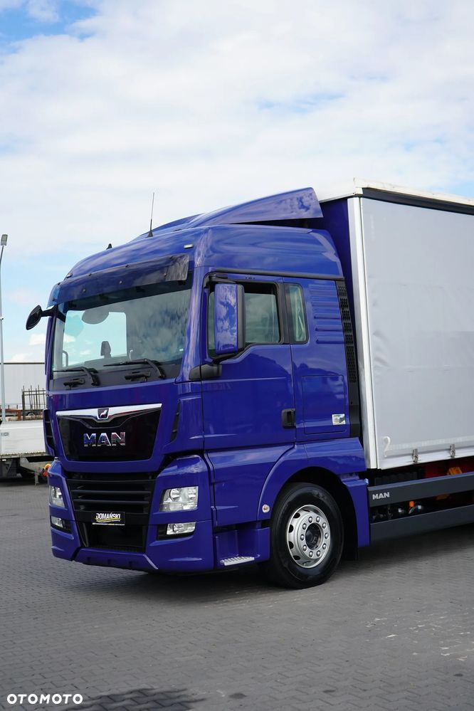 MAN / TGX / 26.460 / E 6 / FIRANKA + WINDA / 18 PALET / OS SKRĘTNA / RETARDER / ŁAD. 14 740 KG - 21