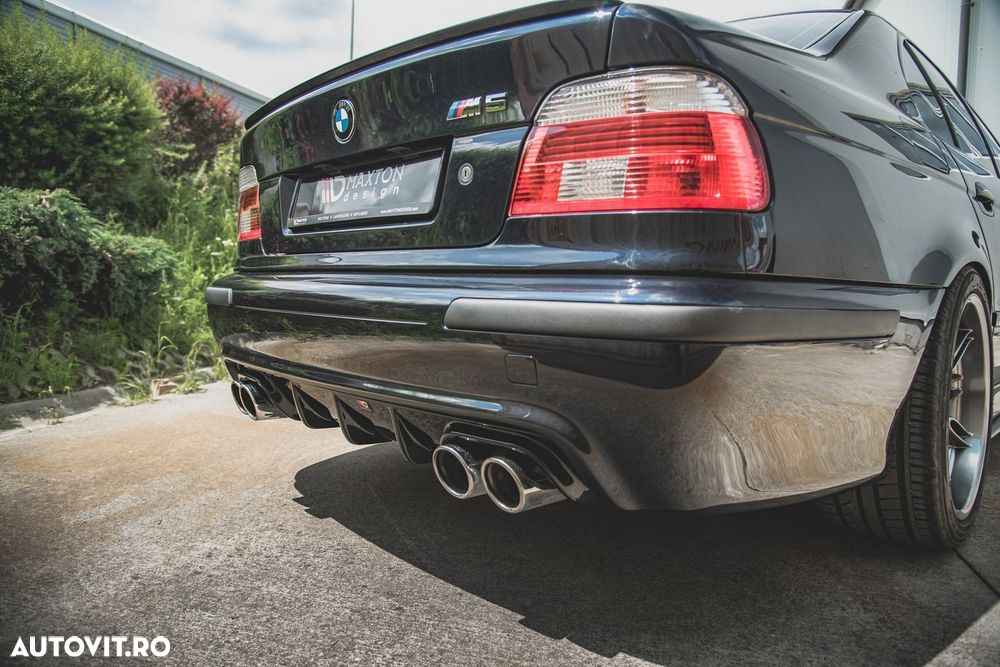 Difuzor Bara Spate compatibil cu BMW M5 E39 / Seria 5 E39 Maxton Design - 2