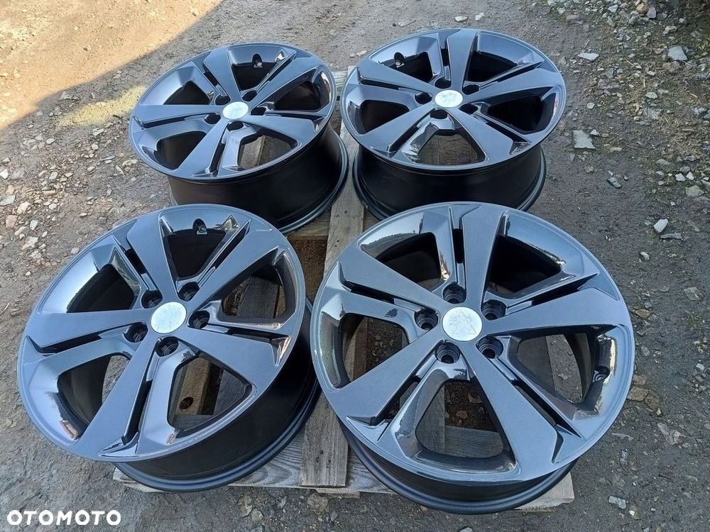 peugeot 308 ii t9 felgi 17" 5x108 et44 7.5j jak nowe grafit 9677989777 - 1