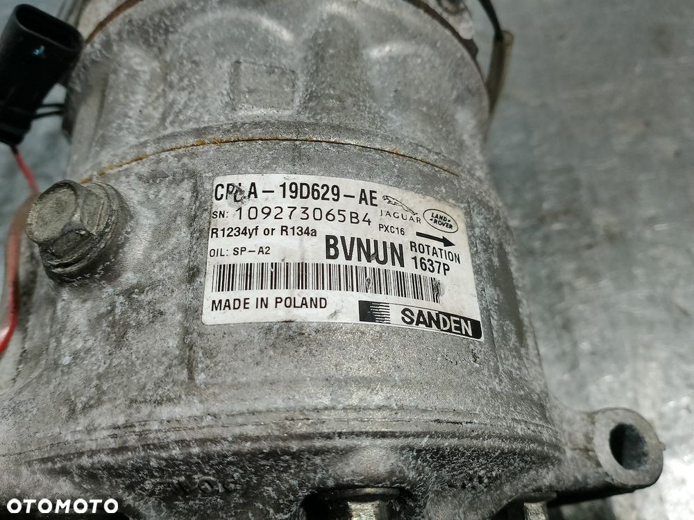 POMPA, SPRĘŻARKA KLIMATYZACJI RANGE ROVER SPORT CPLA-19D629-AE - 2